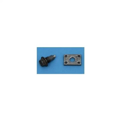 Chevy Oil Pan Plug & Flange, 1955-1957