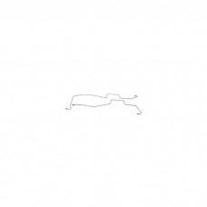 Chevy Transmission Cooling Lines, Powerglide, Small Block, 1955-1956