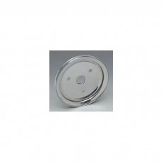 1957-1972 Chevy-GMC Crankshaft Pulley, Small Block Single Groove, Chrome