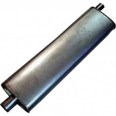 Muffler,Aluminized,Long,29" Body Length, 34" Overall,55-64