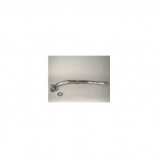 Chevy Aluminized Dual Exhaust Pipe, Non-Convertible, 283ci,Left, 1957
