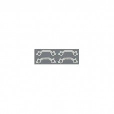Chevy Exhaust Manifold Bolt French Lock Set, Stainless Steel, Small Block, 1957