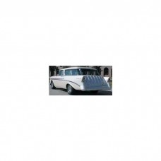 Chevy Rear Curved Quarter Glass, Right, Tinted, Nomad, 1955-1957