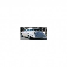 Chevy Sliding Rear Quarter Glass, Date Coded, Tinted, Nomad, 1955-1957