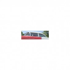 Chevy Quarter Glass, Date Coded, Clear, 2-Door Sedan, 1955-1957