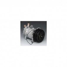 Chevy V-Belt Air Conditioning Compressor, Sanden, Unpolished, 1955-1957
