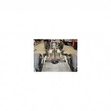 Chevy Dual Turbo 2" Exhaust System, Small Block Or Big Block, For Use With Headers, Non-Wagon, Stainless Steel, 1955-1957
