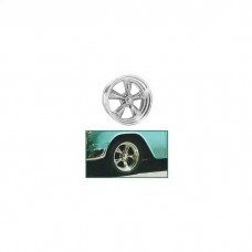Chevy Torq-Thrust II Wheel, 14" x 6", American Racing