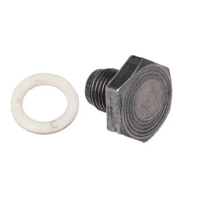 Chevy Oil Pan Drain Plug & Gasket, 1955-1957