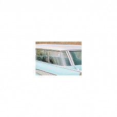 Chevy Rear Curved Quarter Glass, Left, Clear, Nomad, 1955-1957