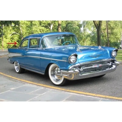 Side Glass,Installed w/Frames,Clear 2-Door Hardtop,55-57