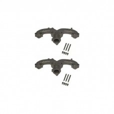 Chevy Exhaust Manifolds, Rams Horn, Small Block, 2", 1955-1957