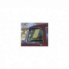 Chevy Door Glass, Installed In Frame, Tinted, Nomad, Left, 1955-1957