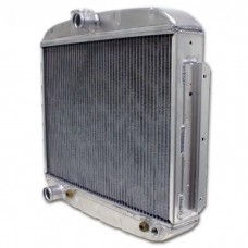 Aluminum Radiator,V8 Position, Polished, 55-57