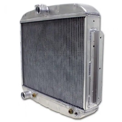 Aluminum Radiator,V8 Position, Polished, 55-57