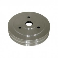Machined Aluminum Big Blk Crankshaft Pulley,SWP, 2 Groove