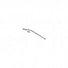 Shifter Lever, Lokar, Single Bend, for Tremec TKO 500 and TKO 600 Manual Transmissions, Chrome Finish