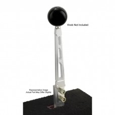 Shifter Lever, Windowed, Straight, Brushed Billet Aluminum, Tremec T5, T45, T56 Manual Transmission, Lokar