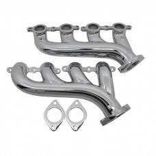 GM LS Engine Swap Exhaust Manifolds, Chrome
