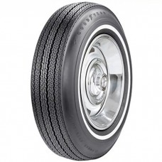 Corvette Tire, 7.75/15 With 7/8" Wide Whitewall, Power Cushion, Goodyear, 1965