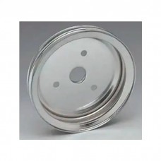 Crankshaft Pulley,Double-Groove,SB,Chrome,55-72