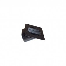 Chevy Truck Defroster Outlet, Left, Black, 1967-1972