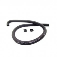 1964-1972 Chevy Truck  PCV Hose, Molded End, With Pinch Clamps