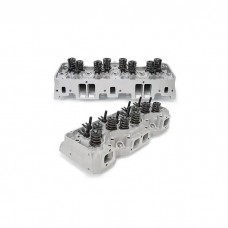 Chevy Truck Cylinder Head, 348 & 409ci Complete, Aluminum, Edelbrock, 1961-65
