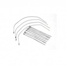Exhaust Wrap, Stainless Steel Locking Ties