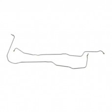 Chevy Truck Transmission Cooler Lines, Stainless Steel, 1960-62