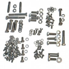 Chevy Engine Bolt Kit, Stainless Steel, 216ci, Use With Original Valve Cover, 1949-1953