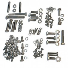 Chevy Truck Engine Bolt Kit, Stainless Steel, 235ci, Use With Aluminum Valve Cover, 1947-1955 (1st Series)