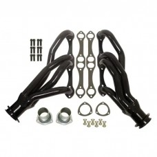 Chevy Truck & GMC Black Shorty Headers, Small Block, 1988-1995