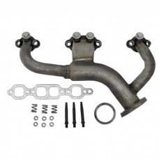 Chevy & GMC Truck Manifold. Exhaust, Left, 5.7L (350ci), Stainless Steel, 1985-1988