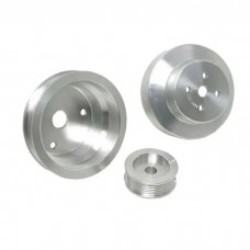 GM Truck 4.3/5.0/5.7L BBK 3-Piece Underdrive Aluminum Pulley Kit, 1988-1995