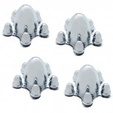 Chevy or GMC Truck Wheel Center Caps, Spider Style, Chrome,5 X 5'', 1947-1987