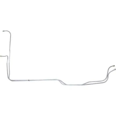 Chevy Truck Transmission Cooler Lines, Steel, 1970-1972