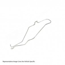 1947-1948 Chevy-GMC Suburban Main Fuel Line, 5-16", OE Steel