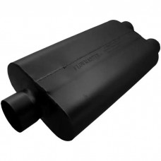 Flowmaster Delta Flow Muffler, 50 Series - 3.00 Center Inlet-2.50 Dual Outlet - Moderate Sound