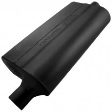 Flowmaster Delta Flow Muffler, 50 Series -  2.00 Offset Inlet / 2.00 Center Outlet - Moderate Sound