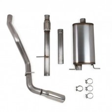 2010-2016 Chevy-GMC Silverado-Sierra 4.8,5.3L 3" Stainless Steel Cat-Back Exhaust System (Single Side Exit)