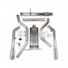 2010-2016 Chevy-GMC Silverado-Sierra 4.8,5.3L 3" Stainless Steel Cat-Back Exhaust System (Dual Exit)
