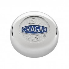 Cragar Chrome S/S Vintage Flat Replacement Center Cap