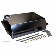 1967-1972 Chevy Truck Aluminum Gas Tank, Black Finish, Side Fill