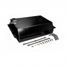 1973-1987 Chevy Truck Aluminum Gas Tank, Black Finish, Bed Fill, Flush