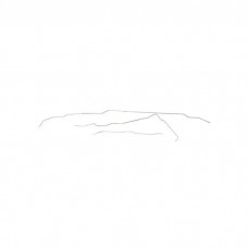 1992-1994 Chevy GMC Blazer/Tahoe/Yukon (Full-Size) 4WD Small Block V8, 5/16" Fuel Return Lines w/Rubber Hoses, 3pc