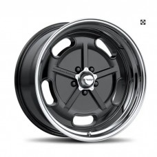 Chevy-GMC Truck American Racing Salt Flat Wheel-Gloss Black With Diamond Cut Lip, 5x5 Bolt Pattern, 20"