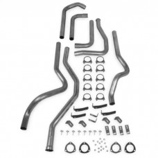 1992-1995 Chevy-GMC Truck Hooker Header Back Dual Exhaust System Without Mufflers,  4WD-Small Block