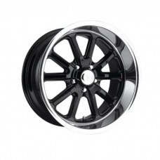 Chevy-GMC Truck US Mags U121 Rambler Wheel, 5x5 Bolt Pattern, Gloss Black, 20"
