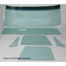 1981-1987 Chevy-GMC Truck Glass Kit-Large Rear Glass, Green Tint